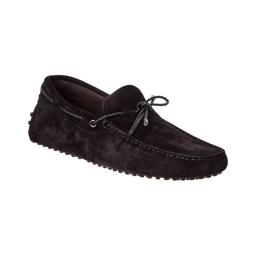 Tod’S Suede Loafer, Black